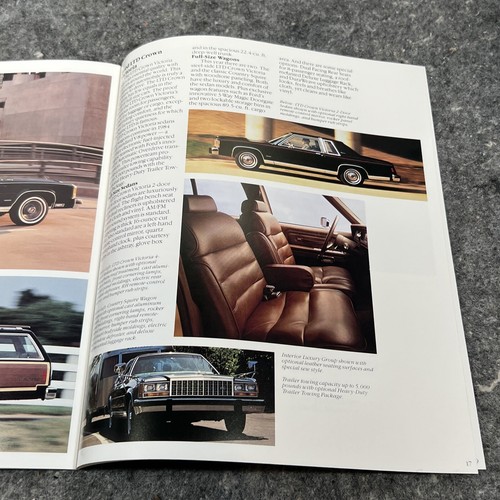 Vintage Original 1984 FORD Cars Brochure 84 - Picture 15 of 17