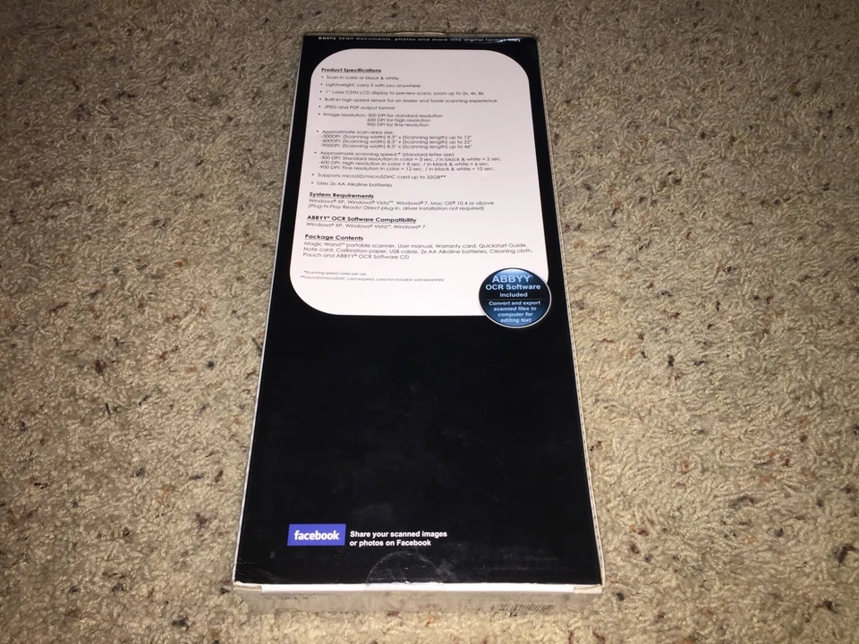 VuPoint Magic Wand Magic Wand II Sheetfed Scanner *NEW/SEALED!* - Image 2 of 3