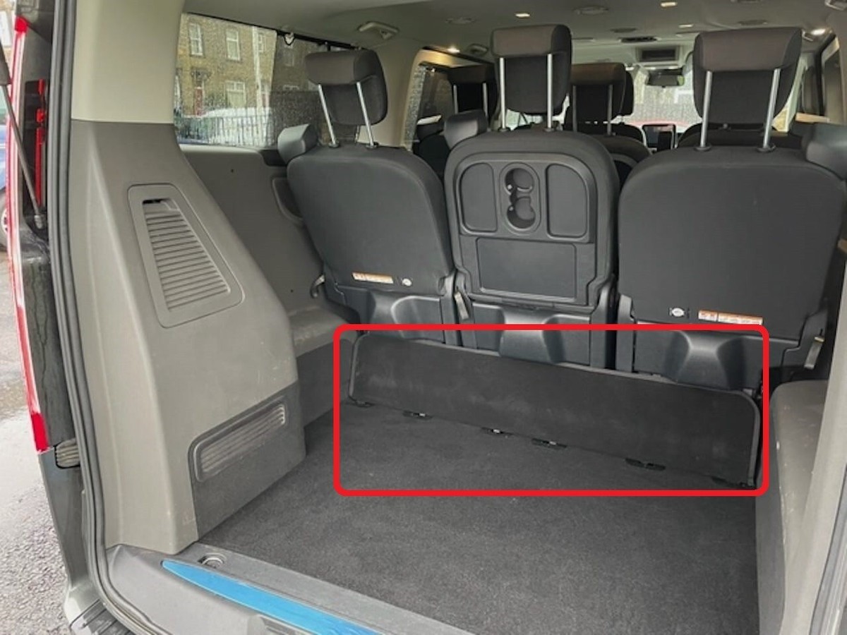 GENUINE FORD TOURNEO TRANSIT CUSTOM BOOT PARTITION COVER STOPPER