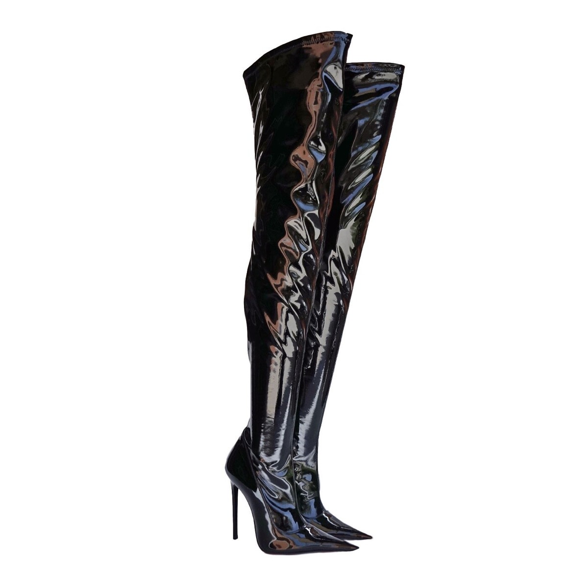 GIOHEL CUSTOM ITALY OVERKNEE CROTCH SHOES BOOTS STIEFEL STIVALI