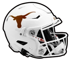 Texas Longhorns Helmet - Die Cut Laminated Vinyl Sticker/Decal