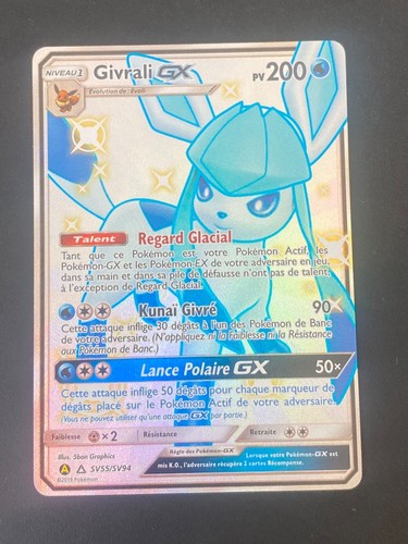CARTE POKEMON GIVRALI GX SV55/SV94 FR ULTRA RARE SL DESTINÉES OCCULTES - NM+