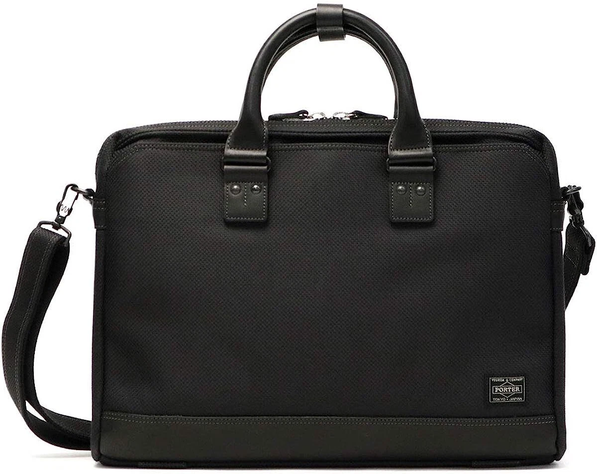 Yoshida PORTER ELDER BRIEFCASE Black 010-04425 JAPAN