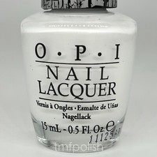 Brand New OPI Nail Polish - White Shatter crackle finish - Full Size