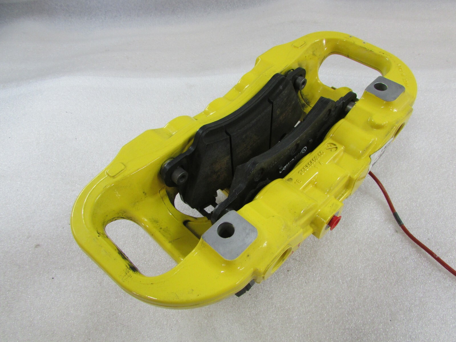 Ferrari 488, LH, Left Front Yellow Brake Caliper, Used, P/N 328368