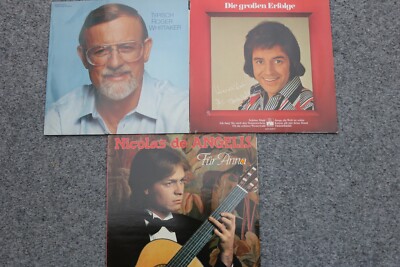 8 LP Schlager: Whittaker, Marshall, Roos, Leandros, uam