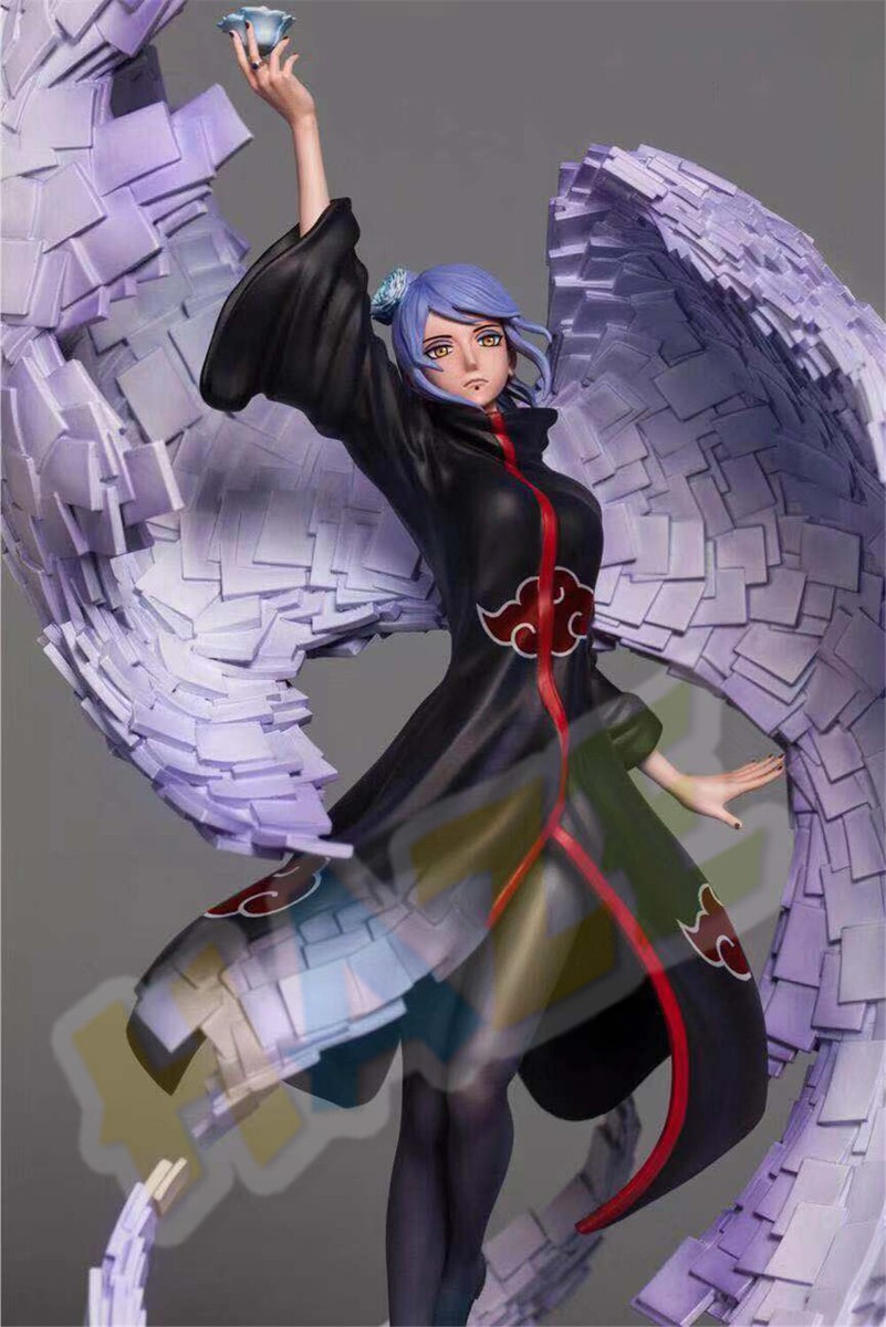 Anime Naruto Shippuden Konan Figur Modell Statue 38cm Neu No Box