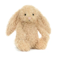 Luxe Bashful Curly Bunny NWT 12 in Ultra-Soft Plush Toy Perfect Gift