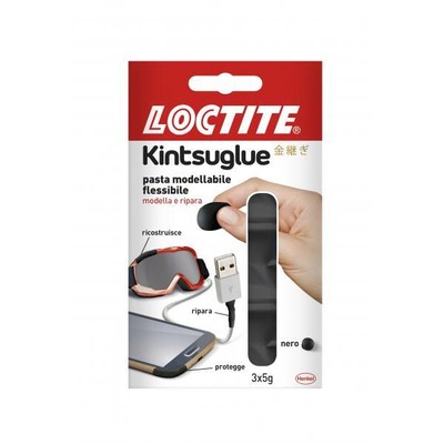 Loctite Kintsuglue 3x5 g - Nero