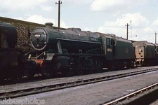 British Rail LMS 8F No.48026 Agecroft Shed 08/08/65 Rail Photo R0314