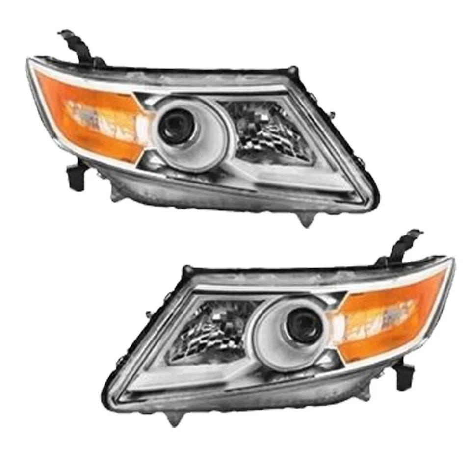 Front Bumper Cover Fascia & Grille Assembly Kit For 2014-2017 Honda Odyssey Foto 4 de 4