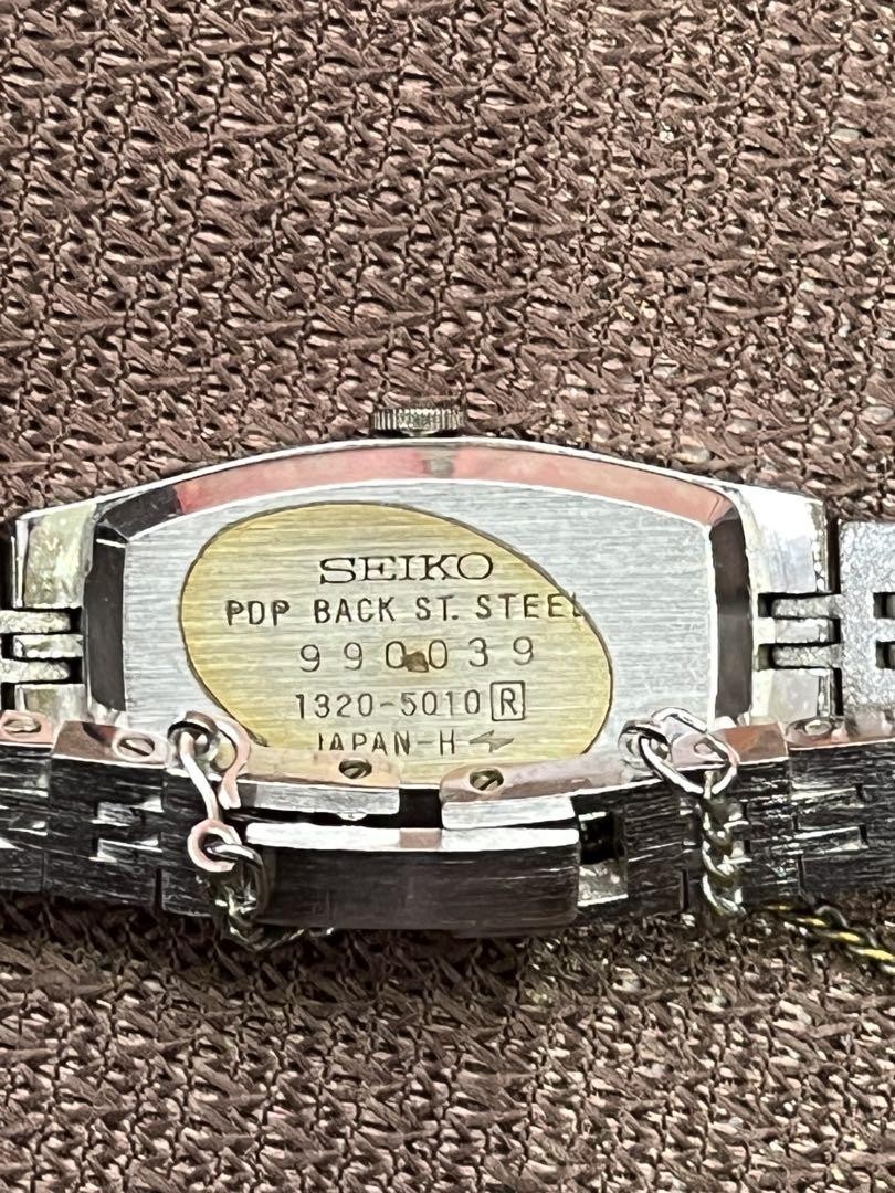 【希少】SEIKO セイコー　1320-5010 クォーツ腕時計 Rare Seiko 1320-5010 Quartz Watch | eBay