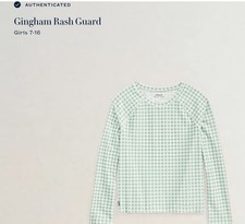 POLO RALPH LAUREN GIRLS SIZE XL / 16 RASH GUARD SWIM SHIRT NEW 