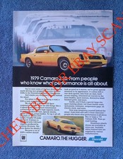 1979 Chevy Camaro Z28 Vintage Ad From People Who Know What Performance...
