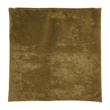 Solid Juniper Velvet 24 In. X 24 In. Square Throw Pillow Cover