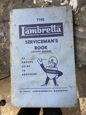 Vintage Lambretta Service Repair Manual And Accessories Brochure