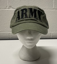 Army Cadet Style Hat Embroidered Olive OSFM Eagle Crest