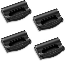 4 Pcs Regolatore Cintura Di Sicurezza Auto, Clip per Cintura Di Sicurezza, Ferma