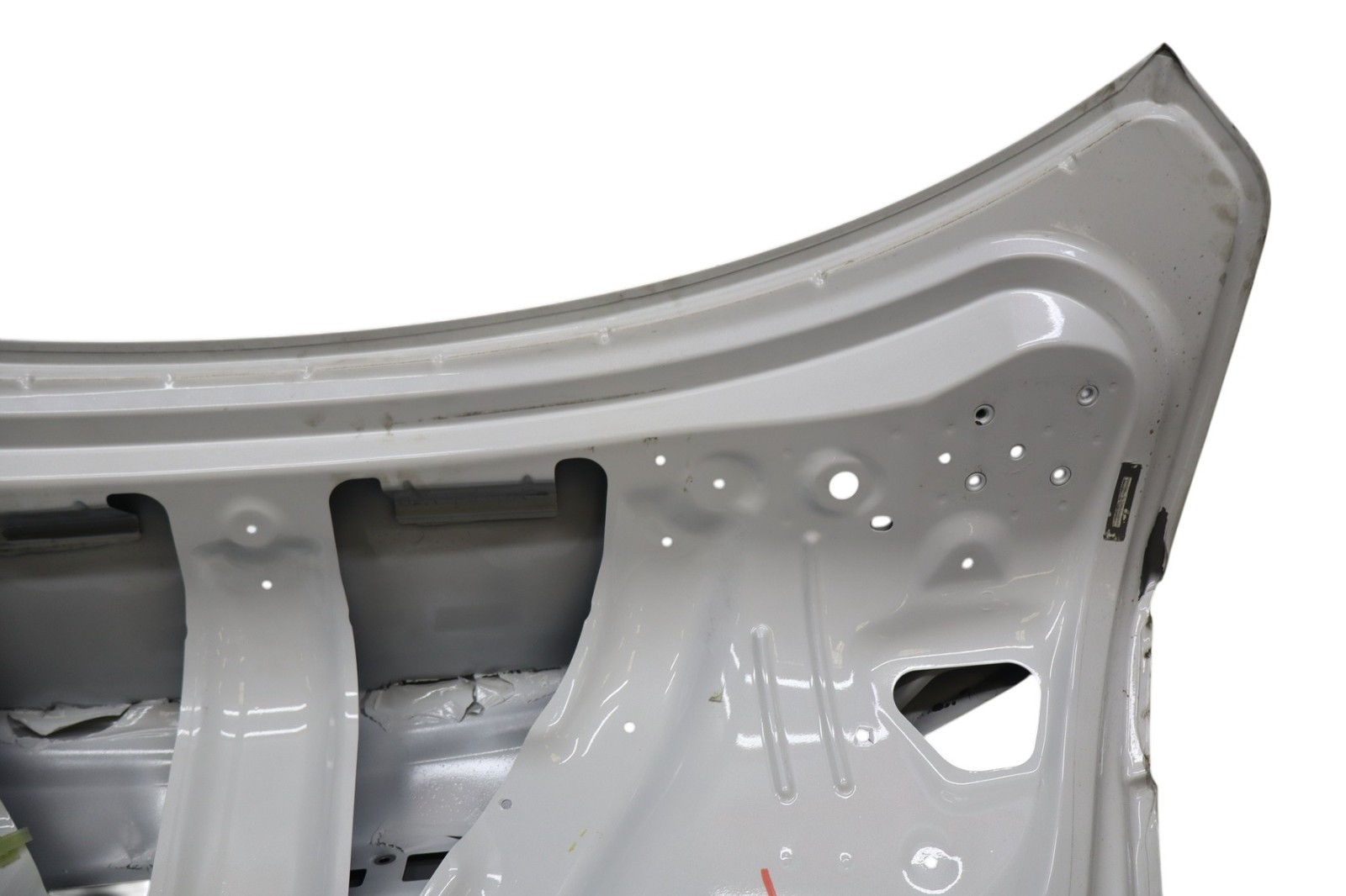 14-20 Maserati Ghibli Rear Trunk Lid Deck Shell Cover Panel White 670008304 Oem