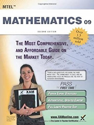 MTEL Mathematics 09 Teacher Certification Study Guide Test Prep S