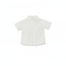 Long Sleeve Doll Shirt Versatile Short Sleeve Doll Shirt Peter Pan Collar