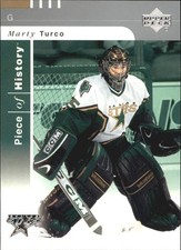 2002-03 UD Piece of History #30 Marty Turco - HKY