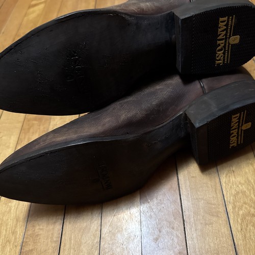 Dan Post Herren DP2159 13" Abgenutzt Runde Spitze 1 1/4" Absatz Cowboystiefel, Größe 16 D - Bild 5 von 13