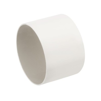 160mm/6.3'' Round Ventilation Duct, 4'' Long Rigid Ducting Pipe Connector