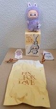 POP MART Labubu The Monsters Pin For Love Series Mini Vinyl Plush Doll Pendant