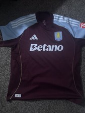 Adidas Aston Villa 25/26 Home Soccer Jersey JN8061 (NWT)