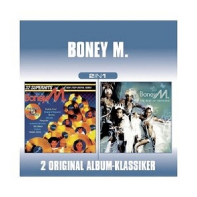 BONEY M. - 2 IN 1 (IN THE MIX/THE BEST 12INCH VERSIONS)  2 CD  POP  NEU 