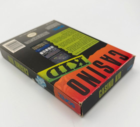 1989 CASINO KID Nintendo NES SOFEL w/Box, Game, Poster, Sleeve, Manual & Regcard