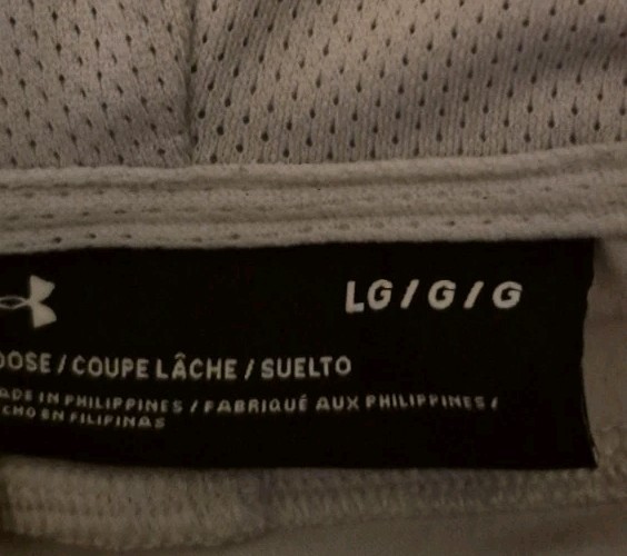 Maryland Terrapins Men's Sz Large Gray Under Armour Jacket thumbnail 10