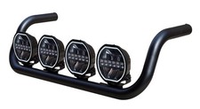 4x LED Fernscheinwerfer 24 Volt + Lampenbüge...