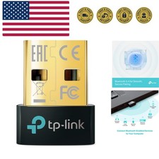 USB Bluetooth Adapter for PC - Bluetooth 5.4 Dongle Receiver, Plug and Play, ...