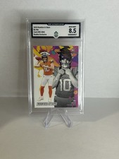 2024 Panini Rookies & Stars Bo Nix Rookie Exclusive Denver Broncos Graded 8.5