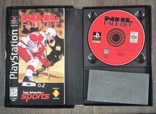 NHL FaceOff (PlayStation 1 PS1, 1995) ☆ Long Box ☆ Complete ☆