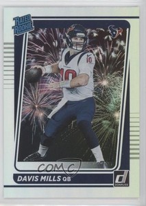 2021 Panini Donruss Rated Rookie Premium Davis Mills #273 Rookie RC