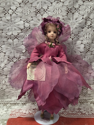 Green Tree Fairyland Fantasies Maria Porcelain Fairy Doll Limited Ed. #9/5000