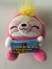 2023 Zuru Snackles 5 Inch Pink Susie Sloth  Mike And Ike Mini Plush Series 2