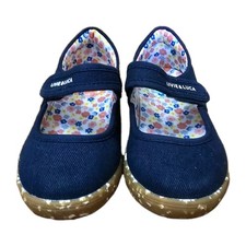 Livie Luca Girl's Shoes Size 9 Mary Jane Navy Blue Ravine Eco