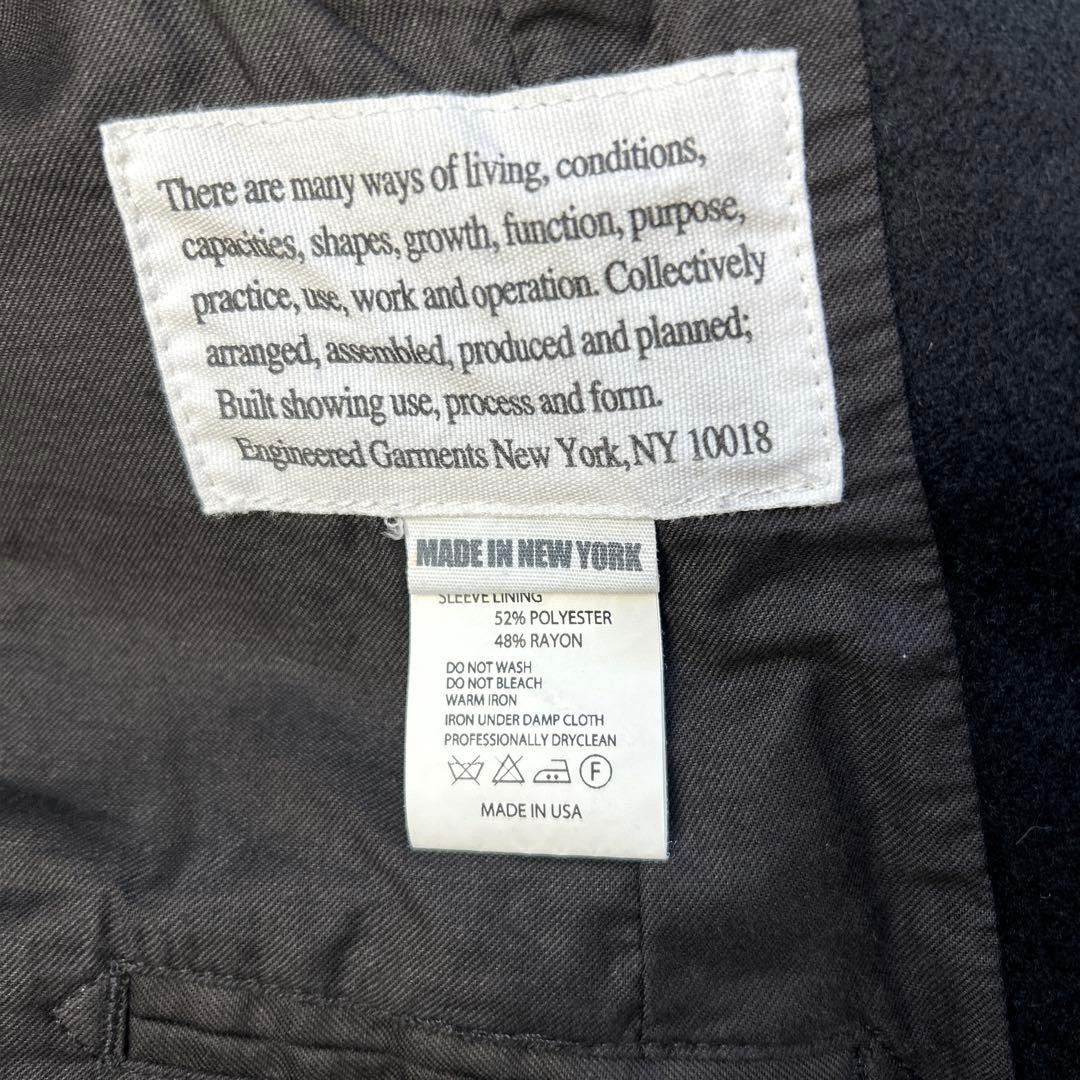 Engineered Garments Tailored Jacket Black 45cm Sh… - image 4