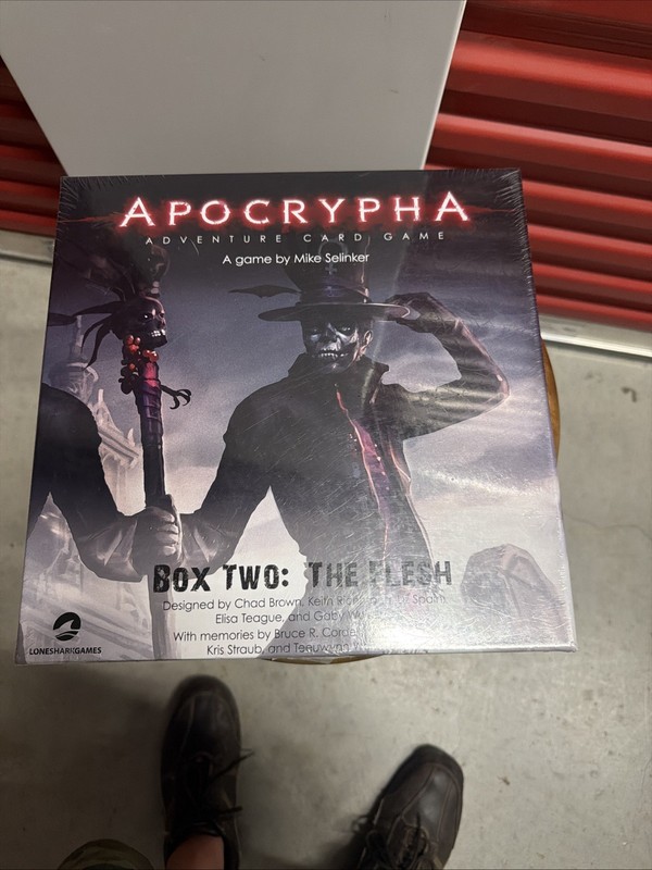 Apocrypha  Box 2  : The Flesh ,Adventure Card Game 