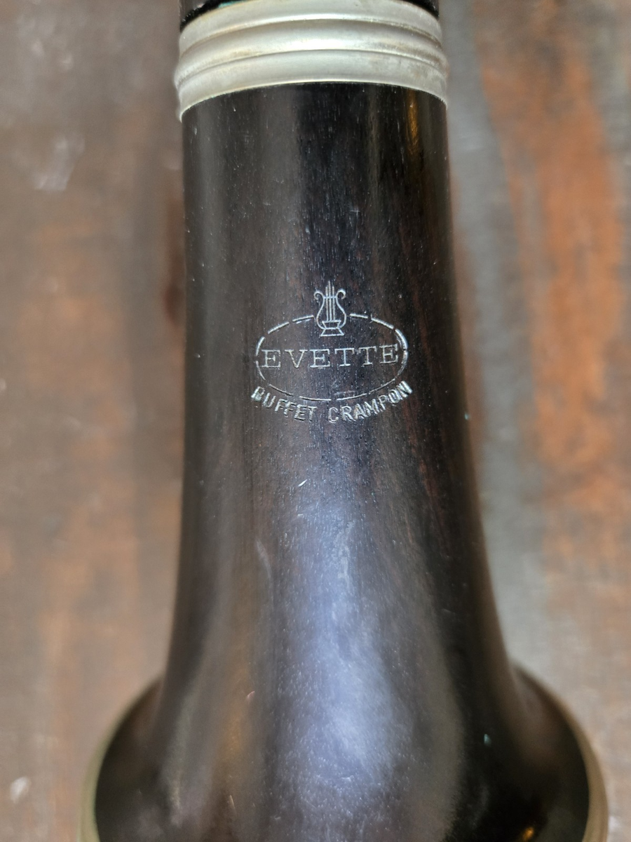 Evette Buffet Crampon Master Model D Series Wood Clarinet - Made