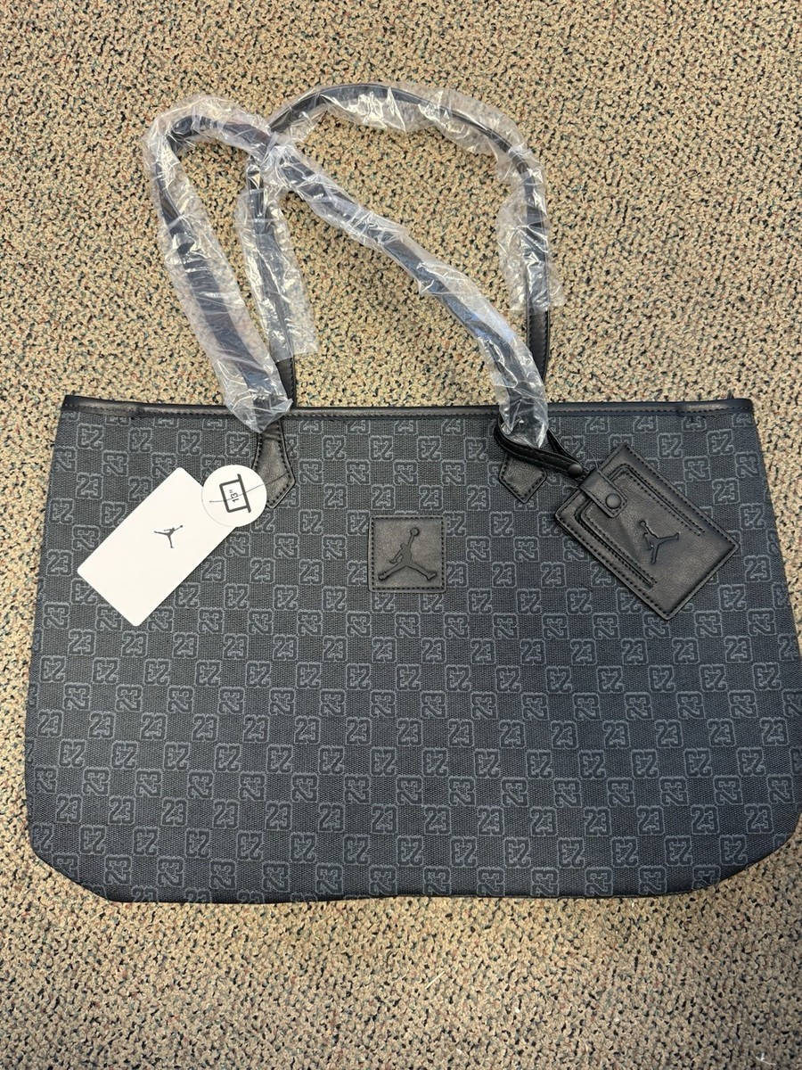 Jordan Monogram Tote Bag Black, MA0896-KK2 | eBay