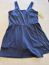 All in Motion Drap Dress Womens Size Medium Athletic Wear Dress With Shorts