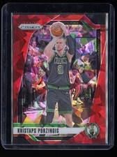 2024-25 Panini Prizm #114 Kristaps Porzingis Prizms Red Ice
