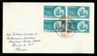 DR WHO 1961 RYUKYU JAPAN FDC? SHIP BLOCK TO MEXICO M77698