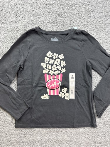 Cat & Jack Girl's Size Medium (8) Long Sleeve T-Shirt Lot of 3 - Picture 4 of 6