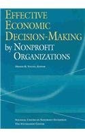 Effective Economic Decision-Making by Nonprofit Organizations